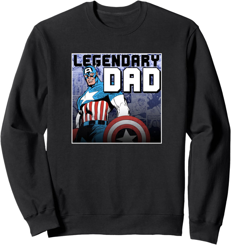 Marvel Captain America Vatertag Legend Sweatshirt