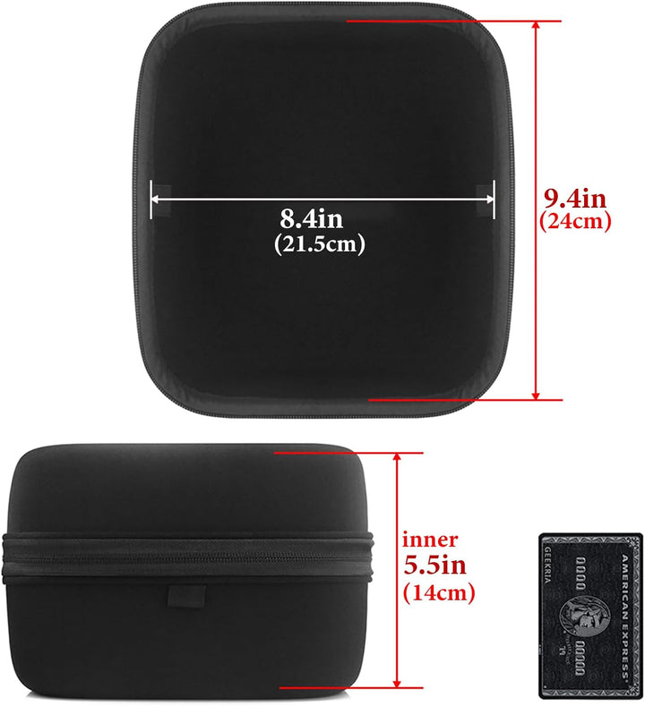 Geekria Tasche Kopfhörer für Audeze LCD-2, LCD-3, LCD-4, HiFiMAN HE6se, Sundara, Ananda, PreSonus HD