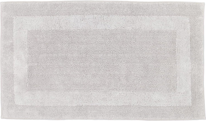 Cawö Home Badteppiche Luxus Badteppich 1000 Platin - 705 60x100 cm, 60x100 cm
