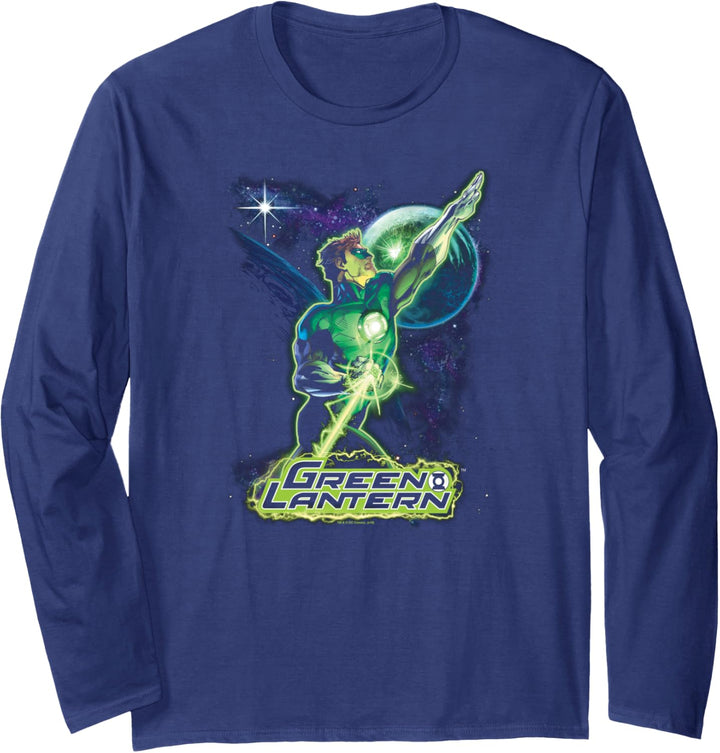 Green Lantern Hal Galaxy Langarmshirt