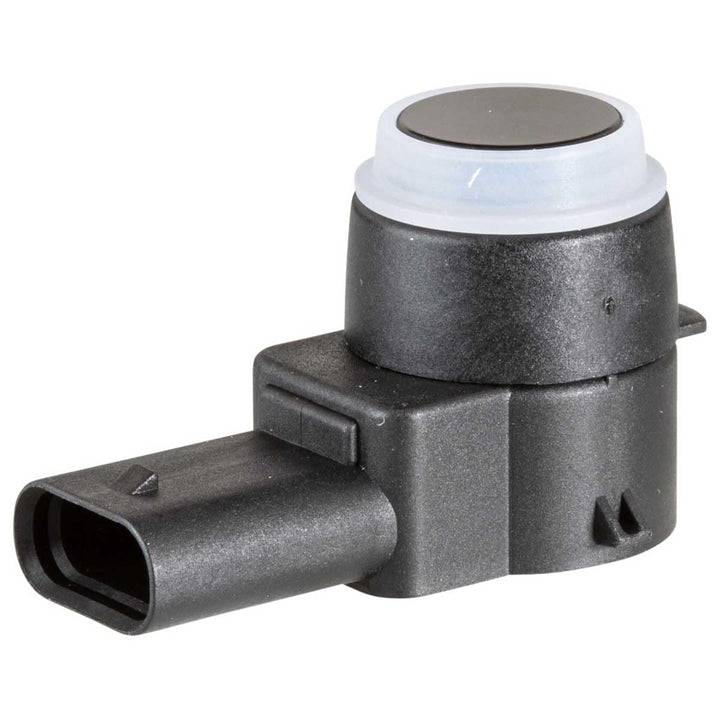HELLA 6PX 358 141-201 Sensor, Einparkhilfe - gewinkelt - 3-polig - gesteckt - lackierbar - mit Befes