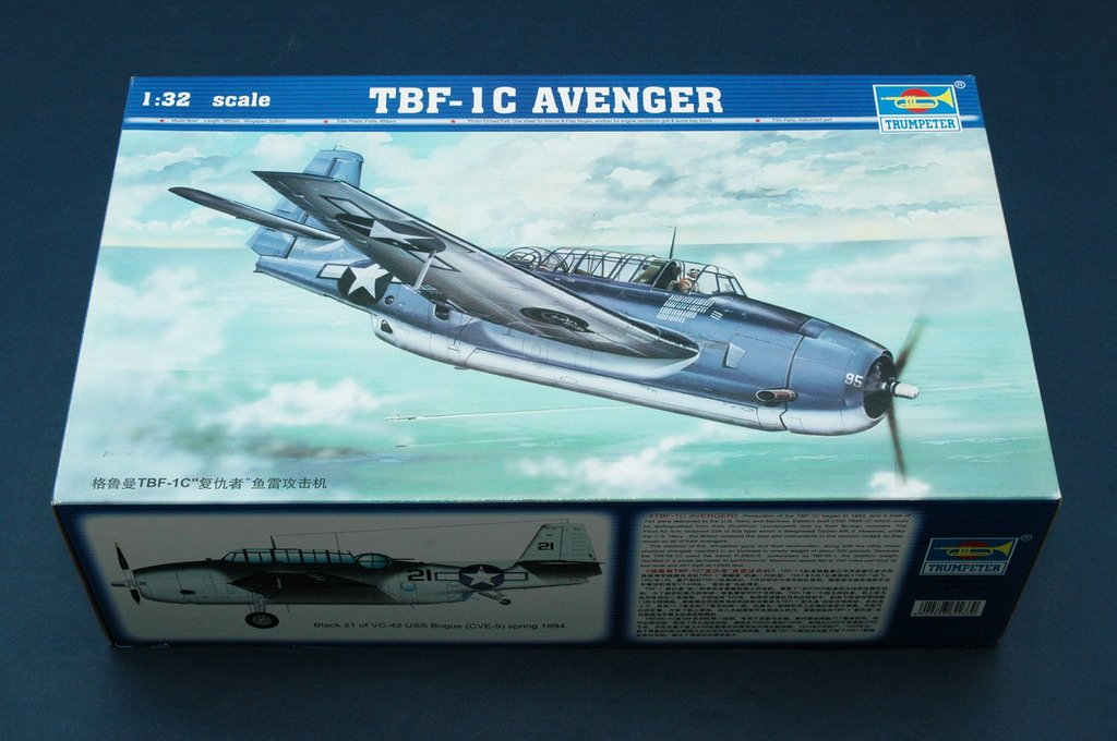 Trumpeter 02233 Modellbausatz Grumman TBF-1C Avenger