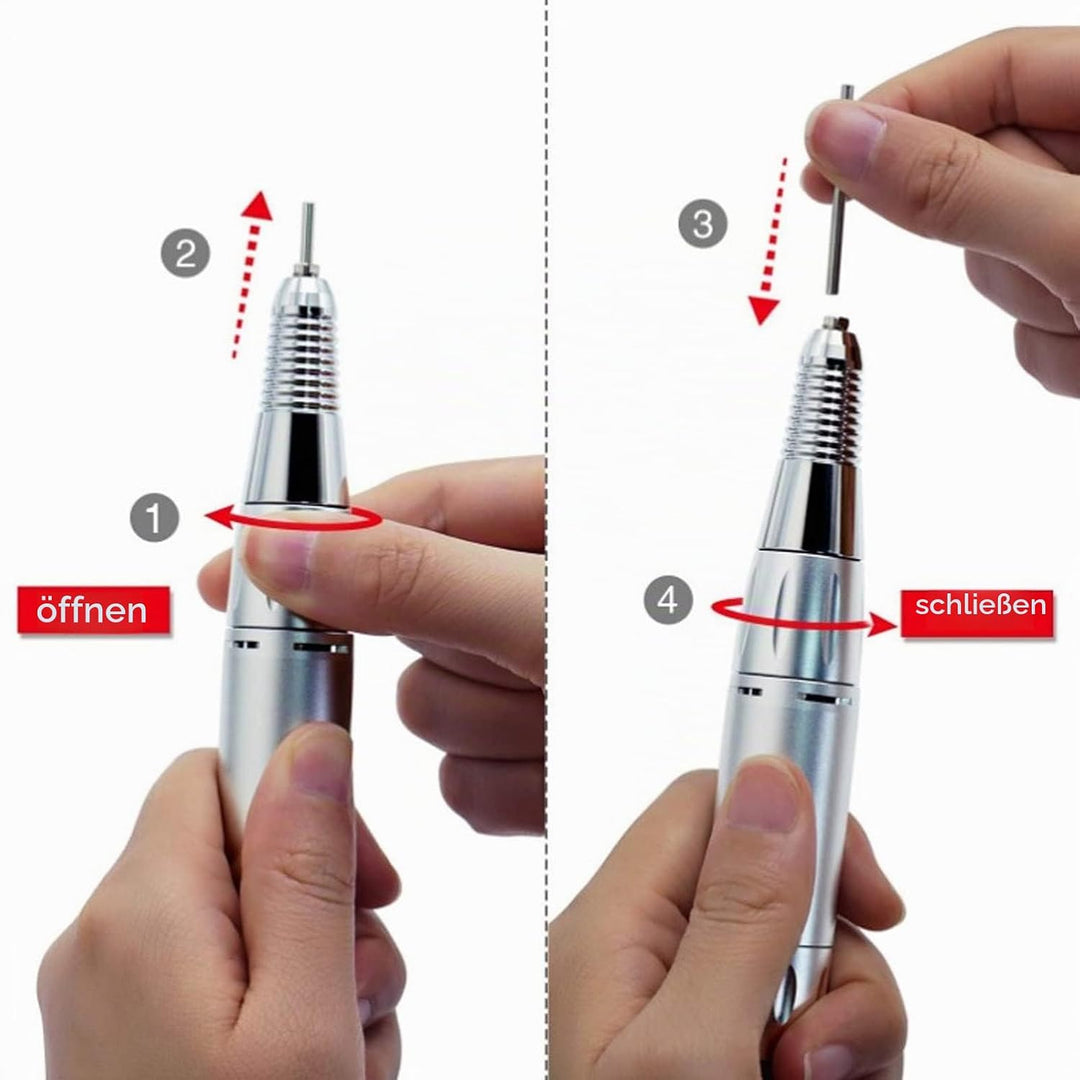 Ersatzgriff für Elektrische Nagelbohrmaschine, Handstück, Nagelpolierer, Schleifmaschine, Ergonomisc