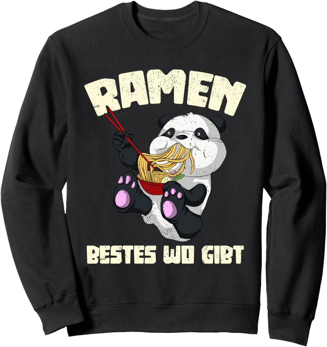 Ramen Bestes wo gibt Anime Panda Japanischer Otaku Ramen Sweatshirt