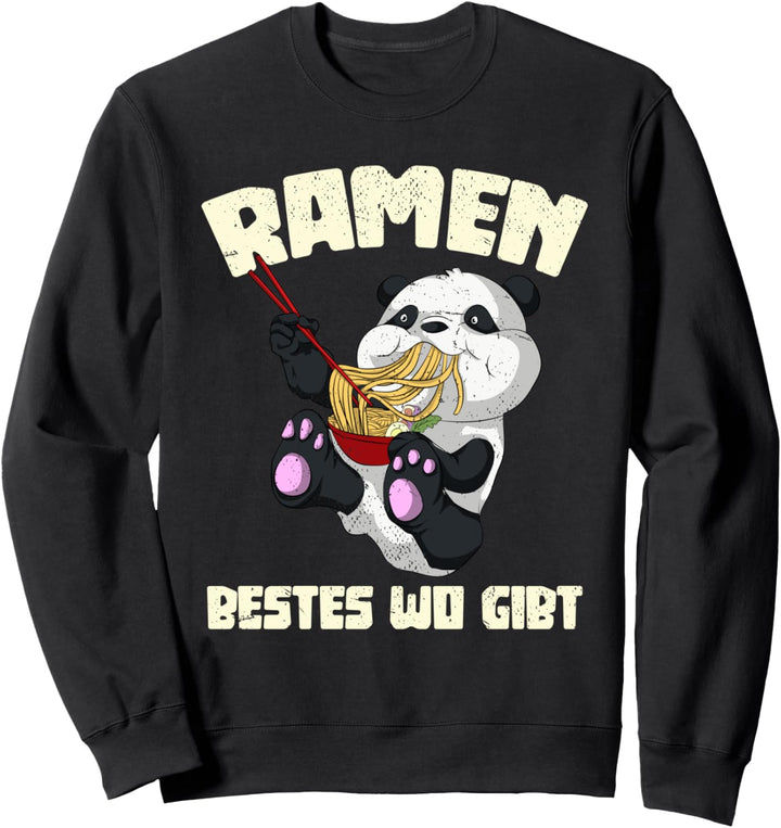 Ramen Bestes wo gibt Anime Panda Japanischer Otaku Ramen Sweatshirt