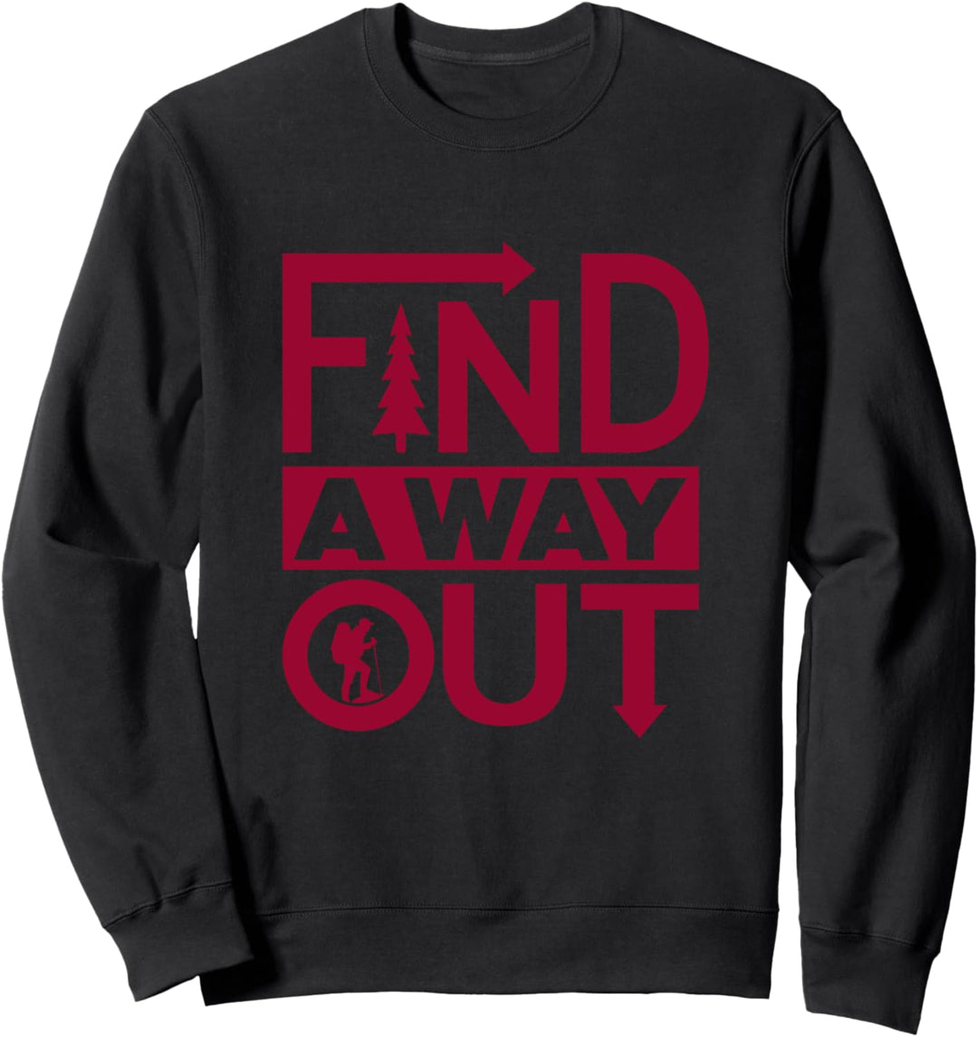Hiking Family Camping get outside outdoors Sweatshirt