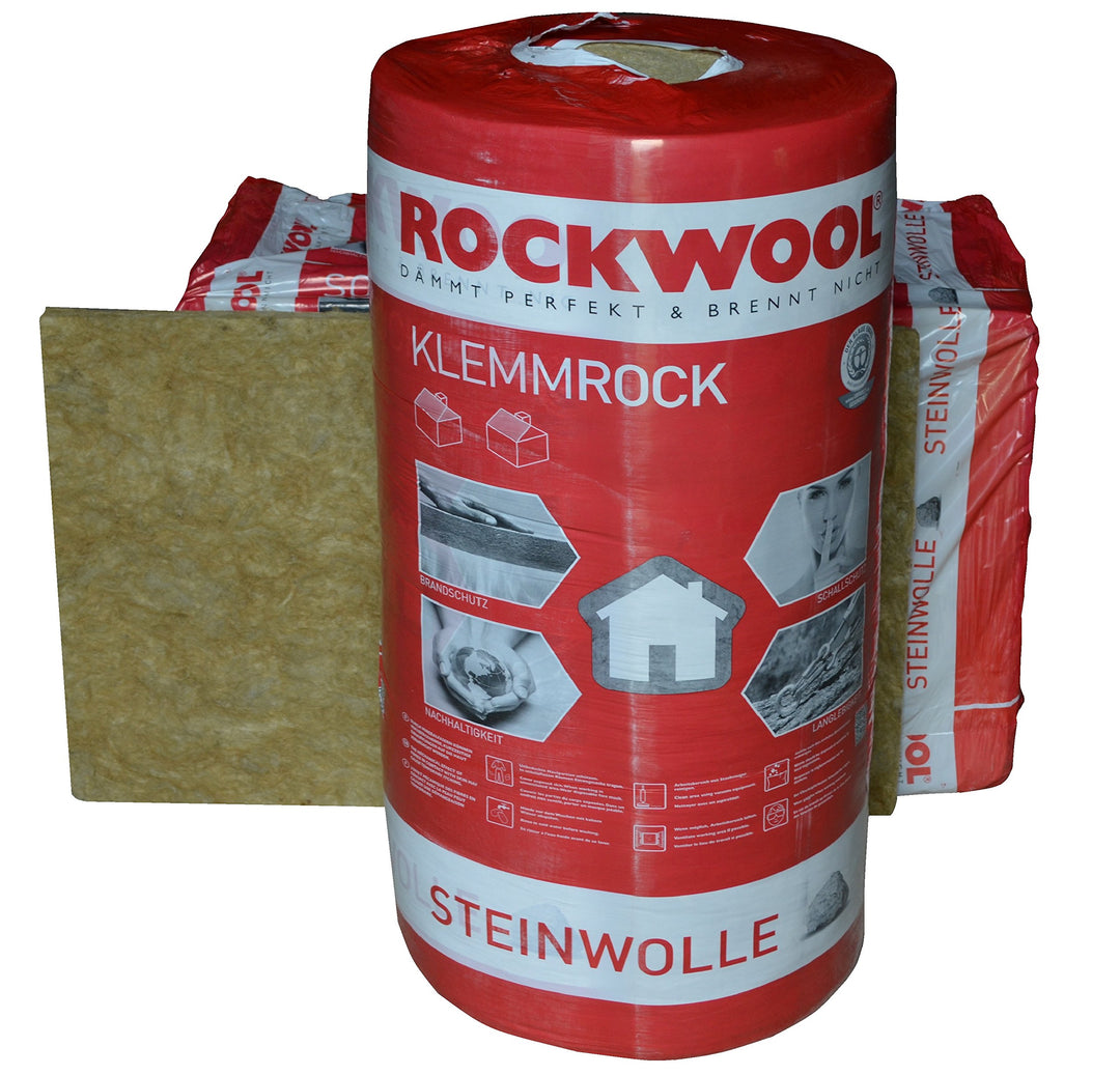 Rockwool Klemmrock 120mm 4qm Dachdämmung Klemmfilz Isolierung WLG