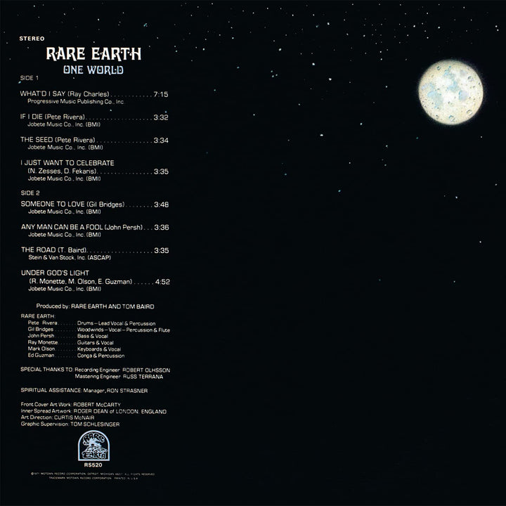 One World, Vinyl