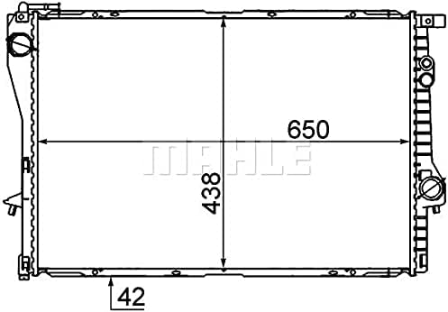 MAHLE CR 281 000P Kühlmittelkühler BEHR PREMIUM LINE