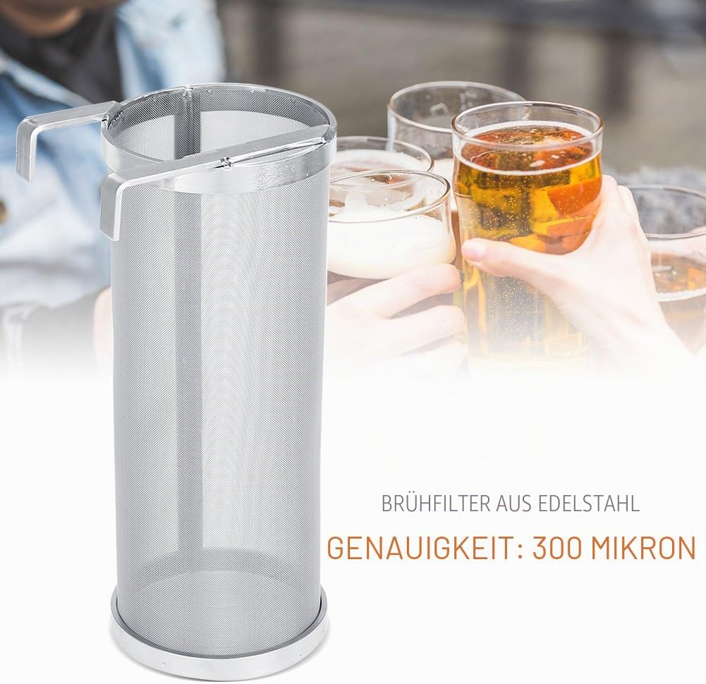 Bier Brauen Filter Biersieb Sieber Filter 300 Micron selbst gemachter Hopfen Masche Filter Sieb mit