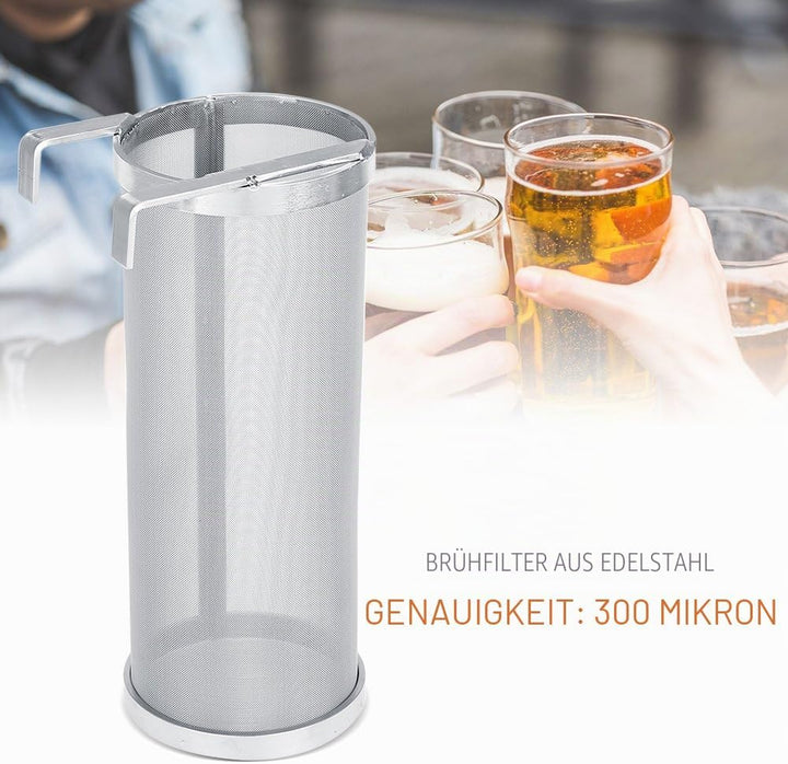 Bier Brauen Filter Biersieb Sieber Filter 300 Micron selbst gemachter Hopfen Masche Filter Sieb mit
