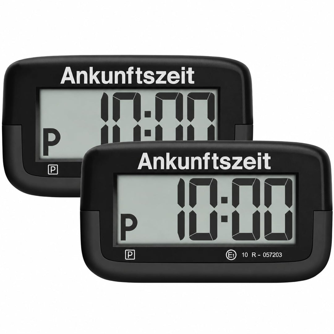 Needit elektronische Parkscheibe Park Micro I die weltweit dünnste automatische Parkscheibe mit KBA-
