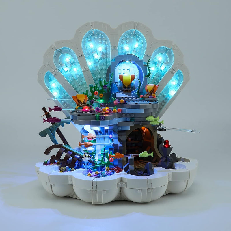 LIGHTAILING Led Licht für Lego- 43225 Arielles königliche Muschel – Beleuchtungsset Kompatibel Mit L