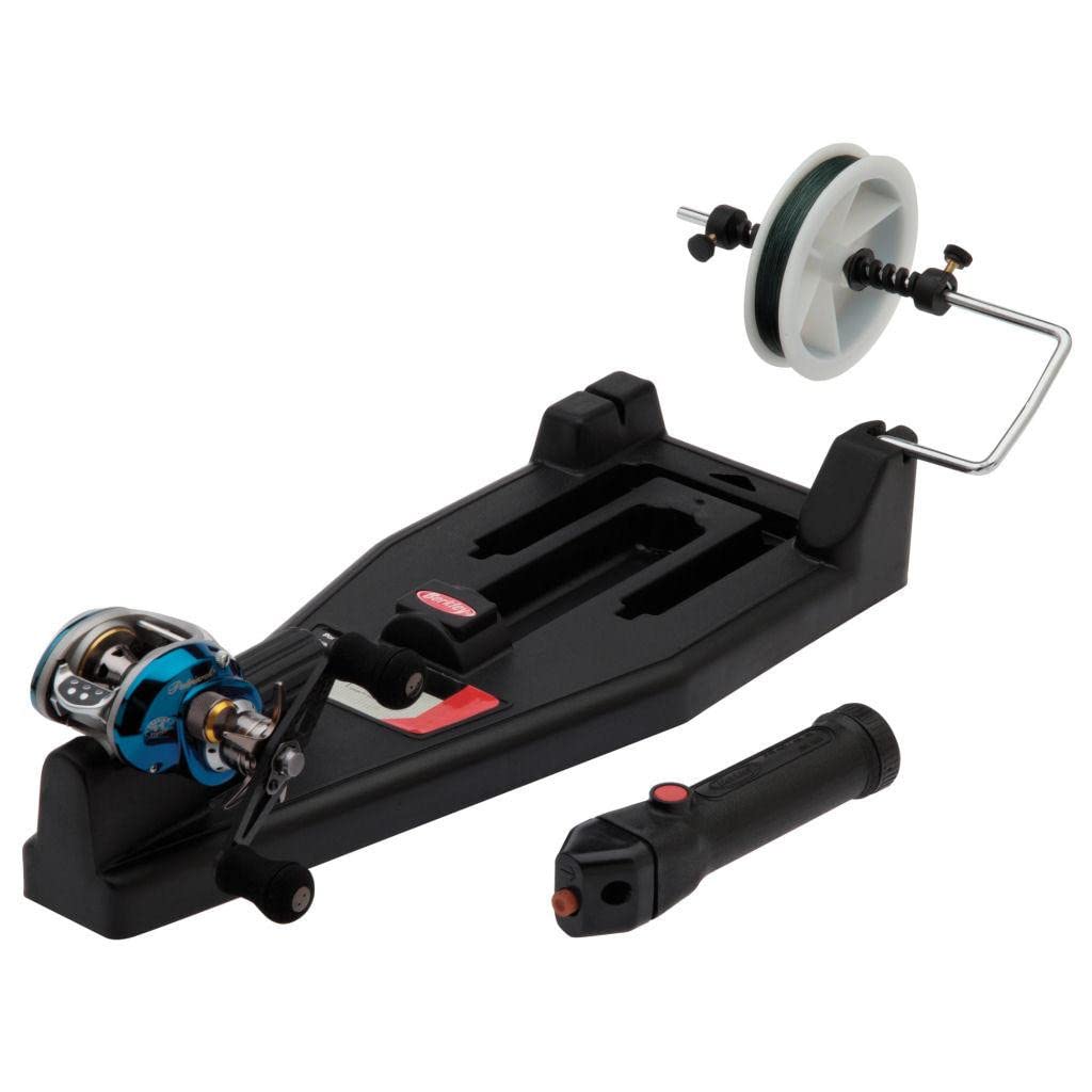 Berkley Reel Spooling Station Stationärrolle mit Linestripper