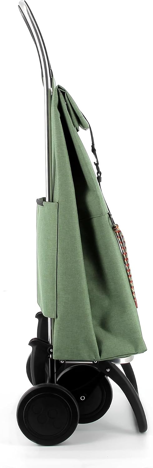 Einkaufstrolley Rolser Big Tweed 4 Räder - Grün 4 Räder Grün, 4 Räder Grün