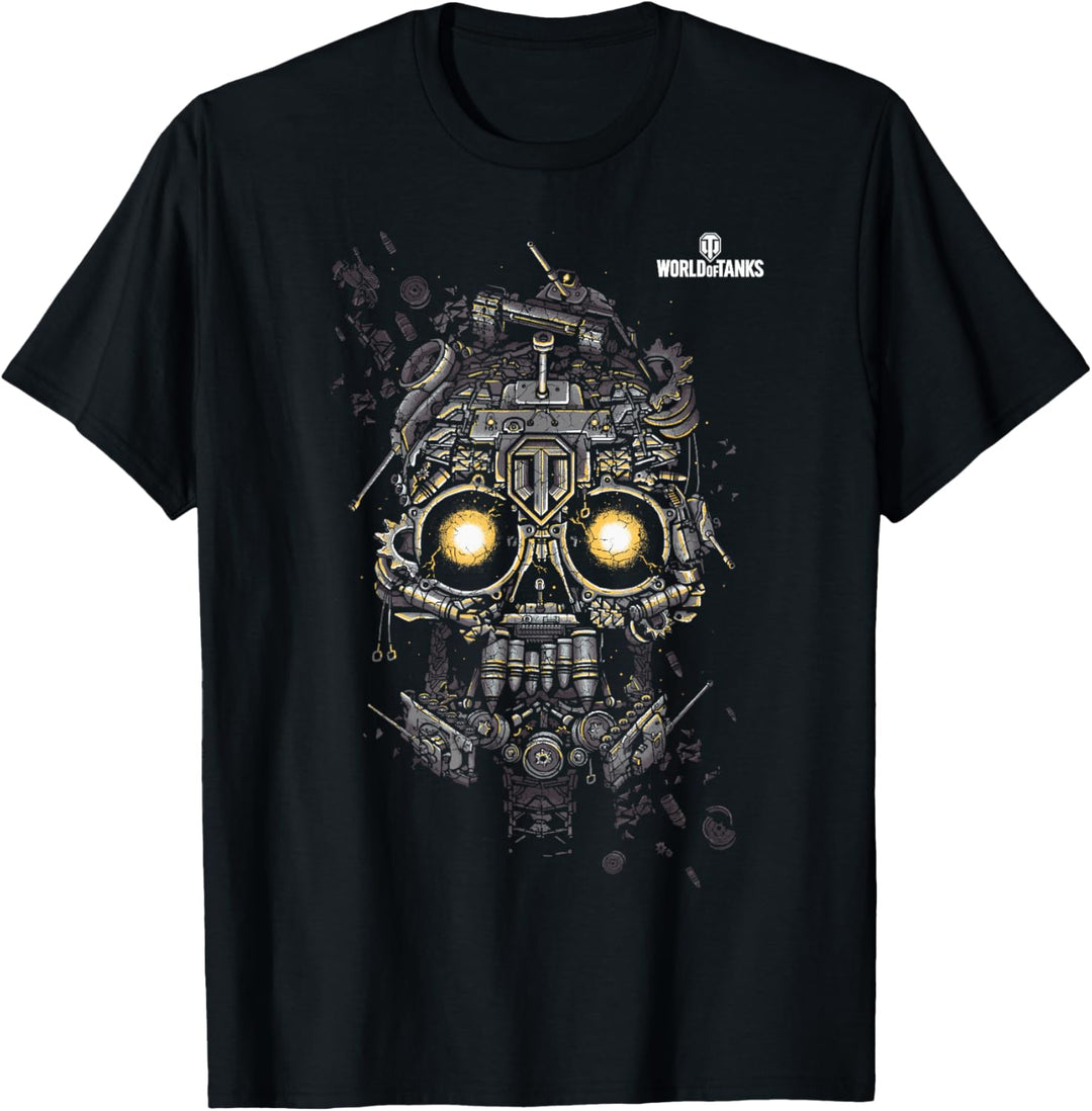 World of Tanks Halloween Panzerschädel T-Shirt