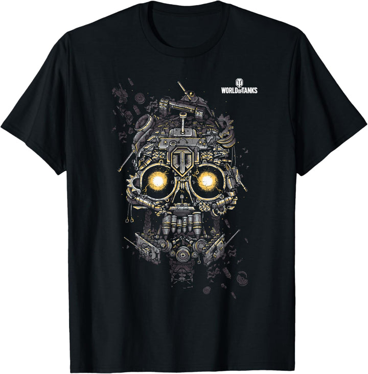 World of Tanks Halloween Panzerschädel T-Shirt