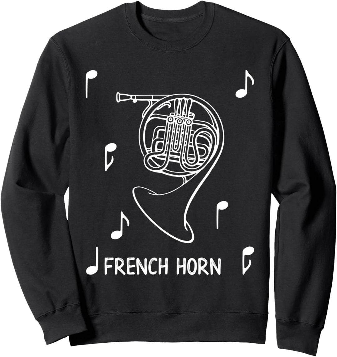 Musikalische Waldhorn Sweatshirt