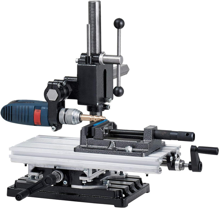 WABECO 2-Achsen Koordinatentisch K600 600 x 180 mm mit Spannpratzen Satz 58-teilig Kreuztisch Bohrti