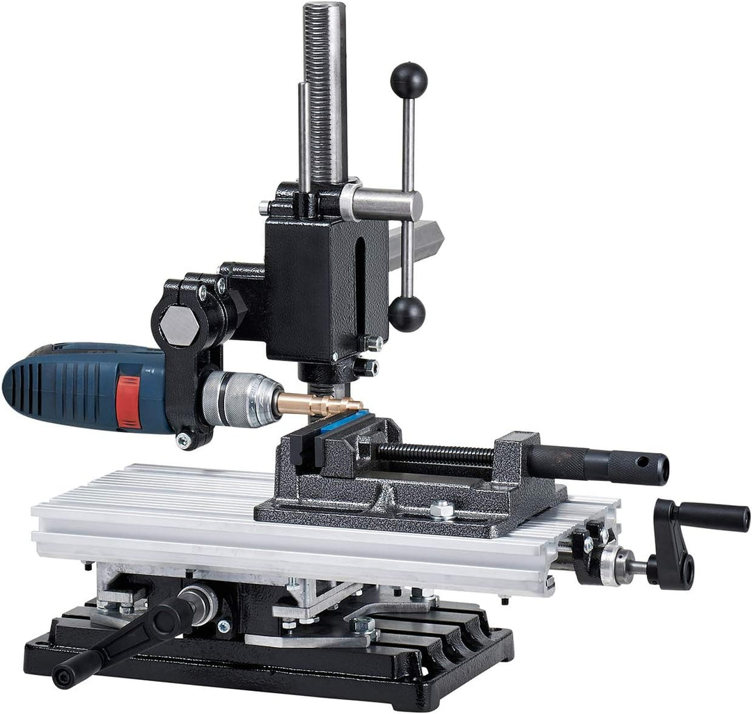 WABECO 2-Achsen Koordinatentisch K600 600 x 180 mm mit Spannpratzen Satz 58-teilig Kreuztisch Bohrti