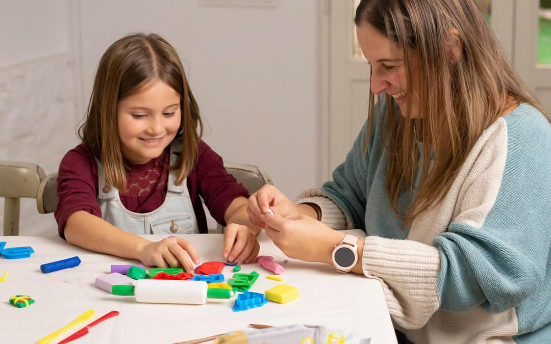 Jovi Plastilin, leicht formbare Modelliermasse für Kinder ab 2 Jahren, 15 Stangen je 350 g, sortiert