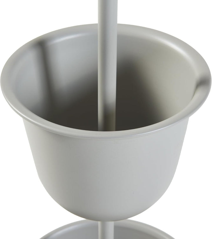 [en.casa] Blumenständer Alphen Blumentopfständer mit 3 Pflanztöpfen Blumentopfregal Pflanzenständer