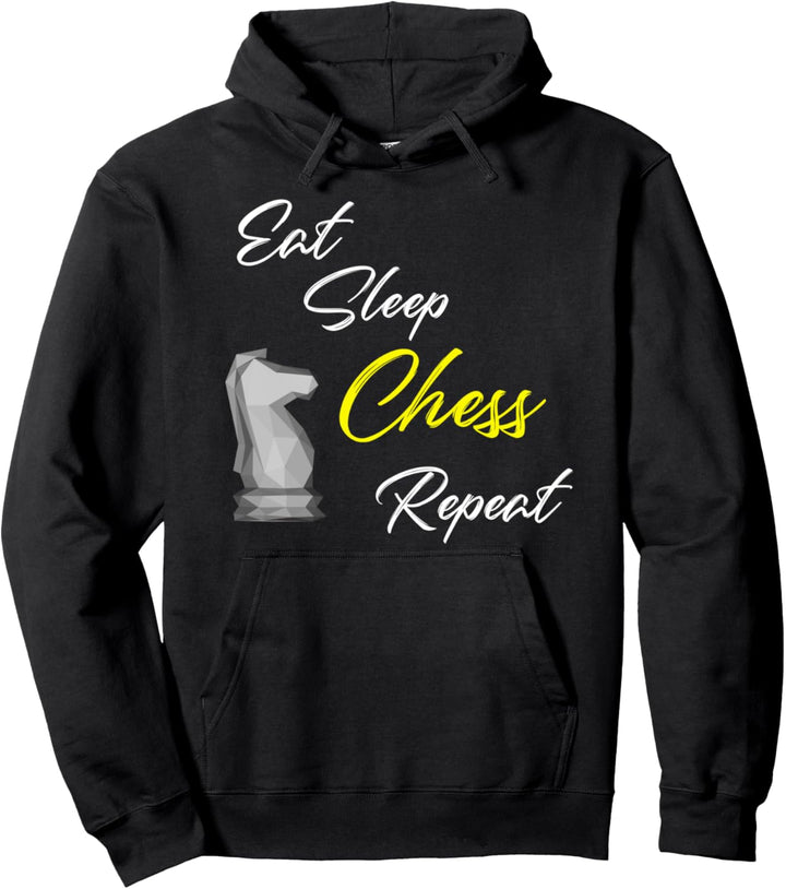 Lustiges Schach Shirt | Spiel der Könige | Schachmeister Pullover Hoodie