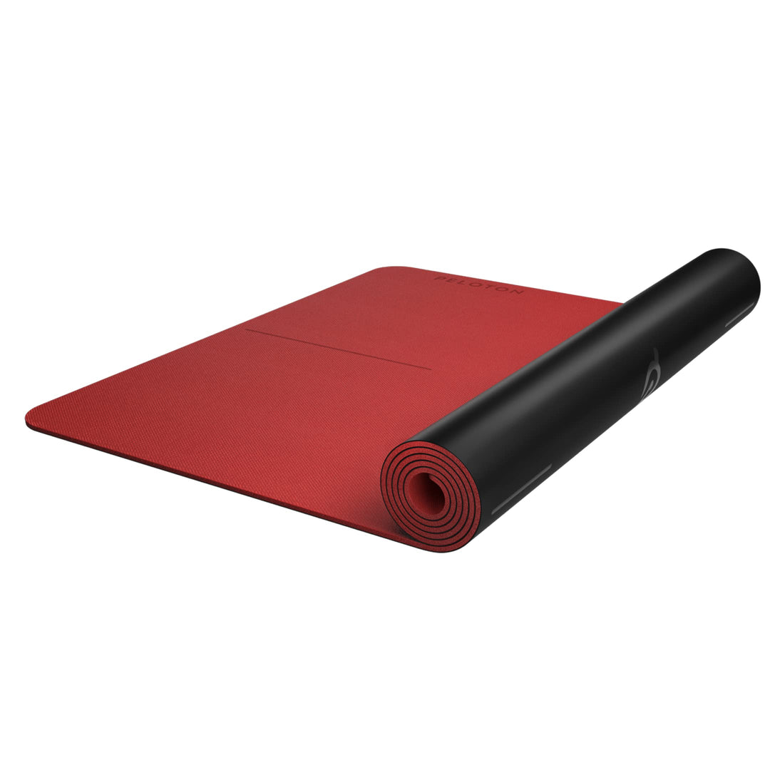 Peloton Übungsmatte, Fitnessmatte, Yoga Matte, Trainingsmatte, beidseitig nutzbar, rutschfest, leich