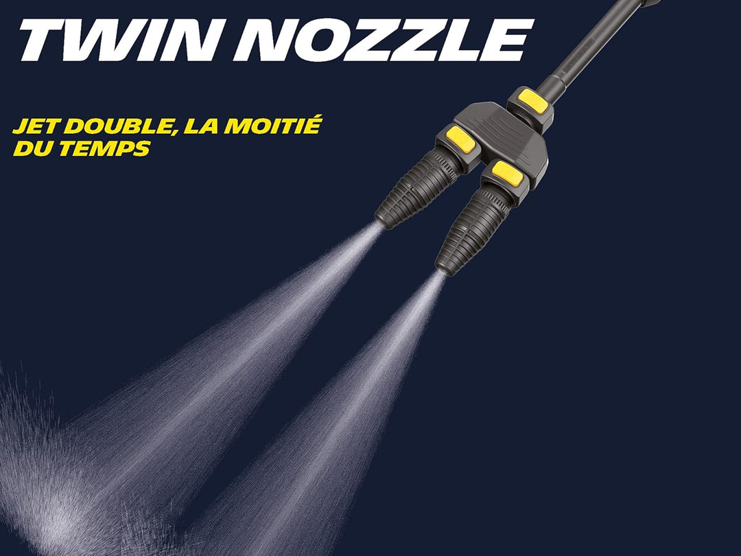 Michelin Hochdruckreiniger MPX25DTS mit Dualtech System (2500 W, 150 bar, 810 l/h) Doppelpumpe 2500