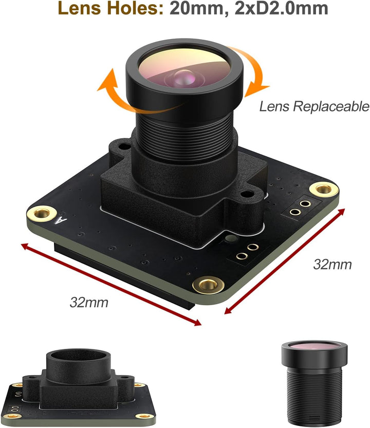 innomaker OV9281 Camera up to 453fps External Trigger Stream Mode Monochrome Global Shutter Sensor 1
