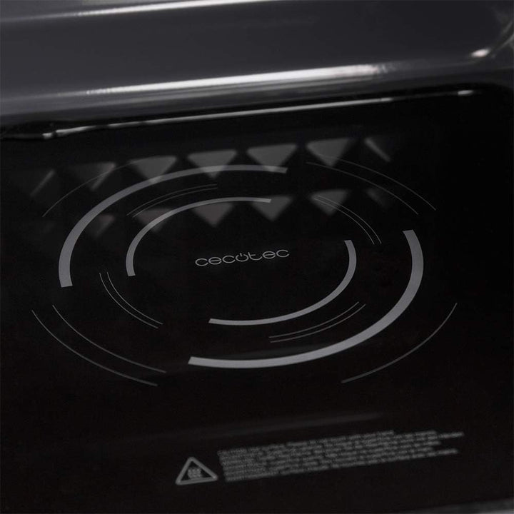 Cecotec Mikrowelle ohne Platte GrandHeat 2300 Flatbed Touch White. Fassungsvermögen 23 Liter, Leistu