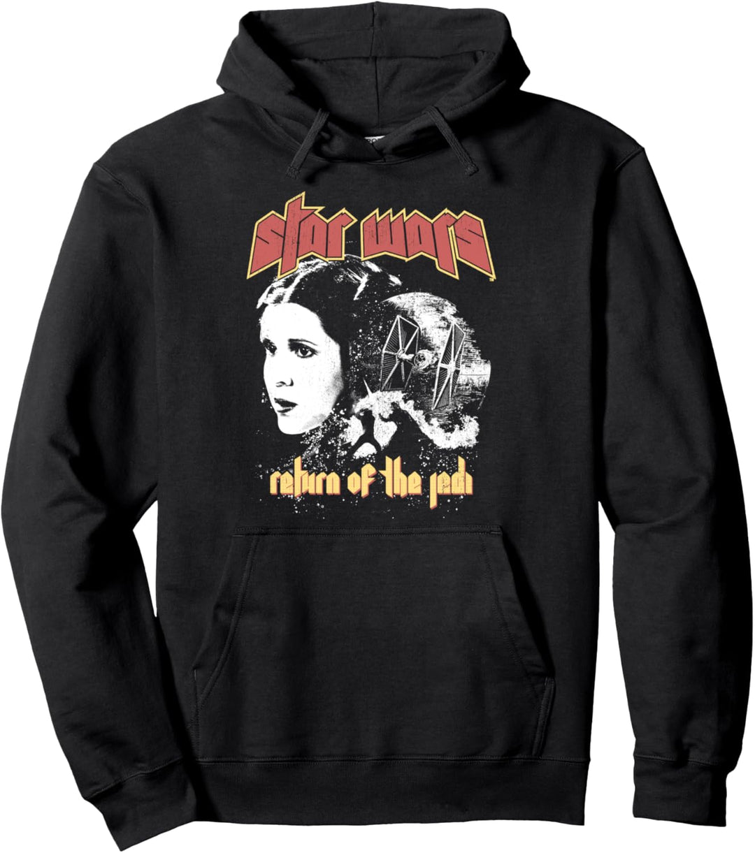 Star Wars Return of the Jedi Rock Princess Leia Pullover Hoodie