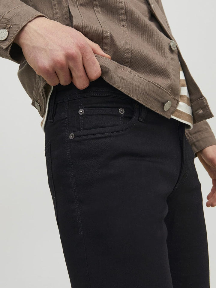 JACK &amp; JONES Male Slim Fit Jeans JJIGLENN JJFELIX GE 046 50SPS NOOS Slim Fit Jeans 26W / 32L Black D