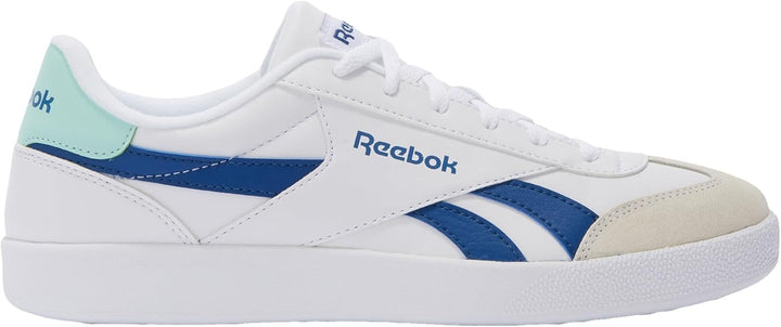 Reebok Unisex Smash Edge S Sneaker 35 EU White Twilightblue Glitchaqua, 35 EU White Twilightblue Gli