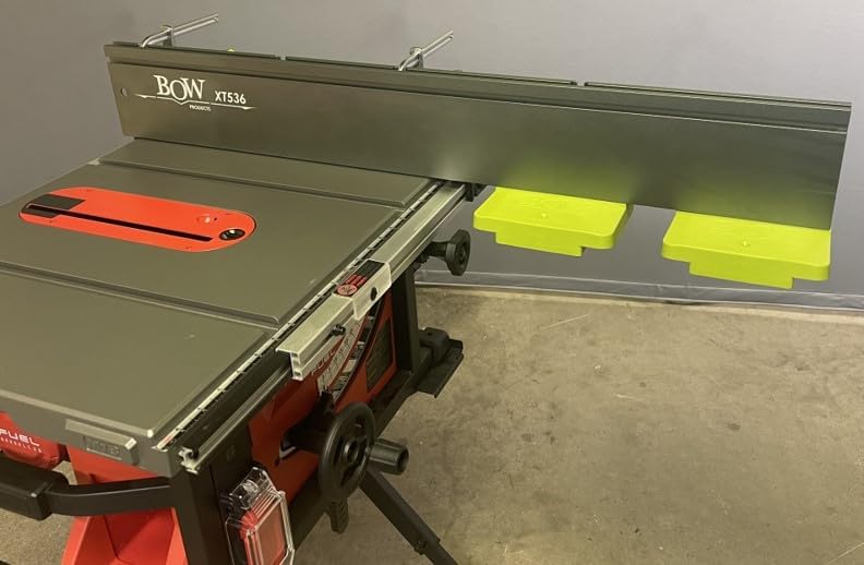 BOW Products XT1 Feed Supports - Nur für XT XTENDER Fences (XT536 &amp; XT546) - Vergrössert Tischfläche