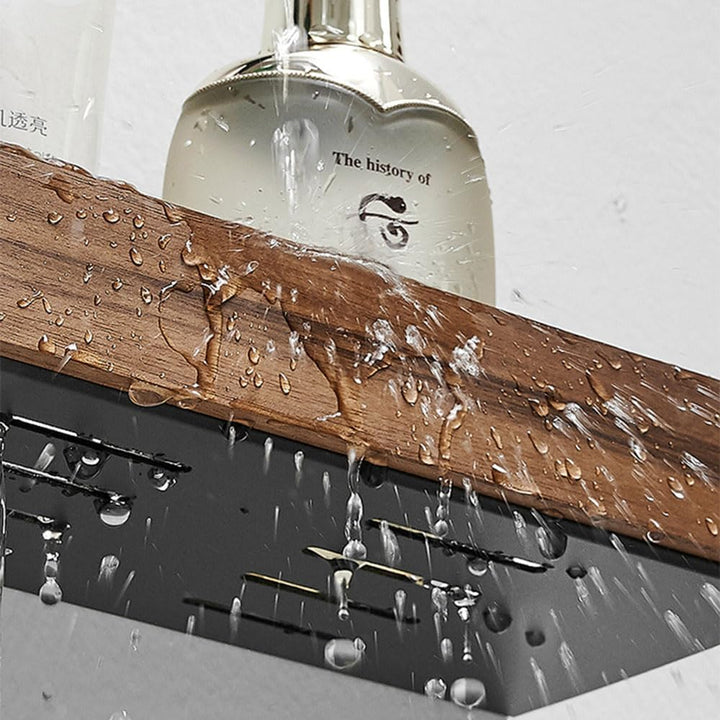 An der Wand montiert Schwimmend Metallregal Ledge,Schwarz Badezimmer Regal Wandhalterung Regal dekor