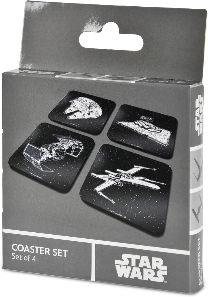 Elbenwald Untersetzer 4er Set mit verschiedenen Designs und Farben - Geschenkidee - Glasuntersetzer