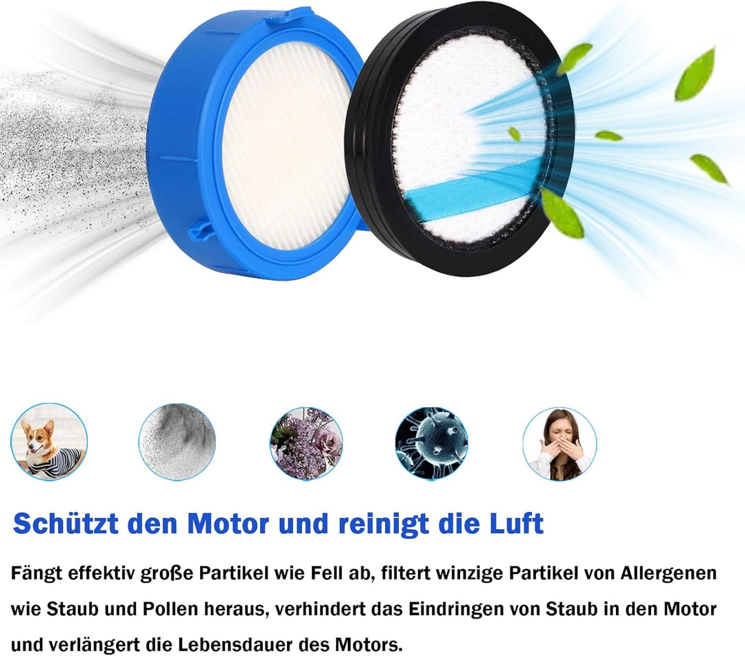 ASKW4 Filter Set Performance Kit Zubehör für AEG Staubsauger, für AEG 8000 / ASKW4 ESKW4 FX8 AZE156