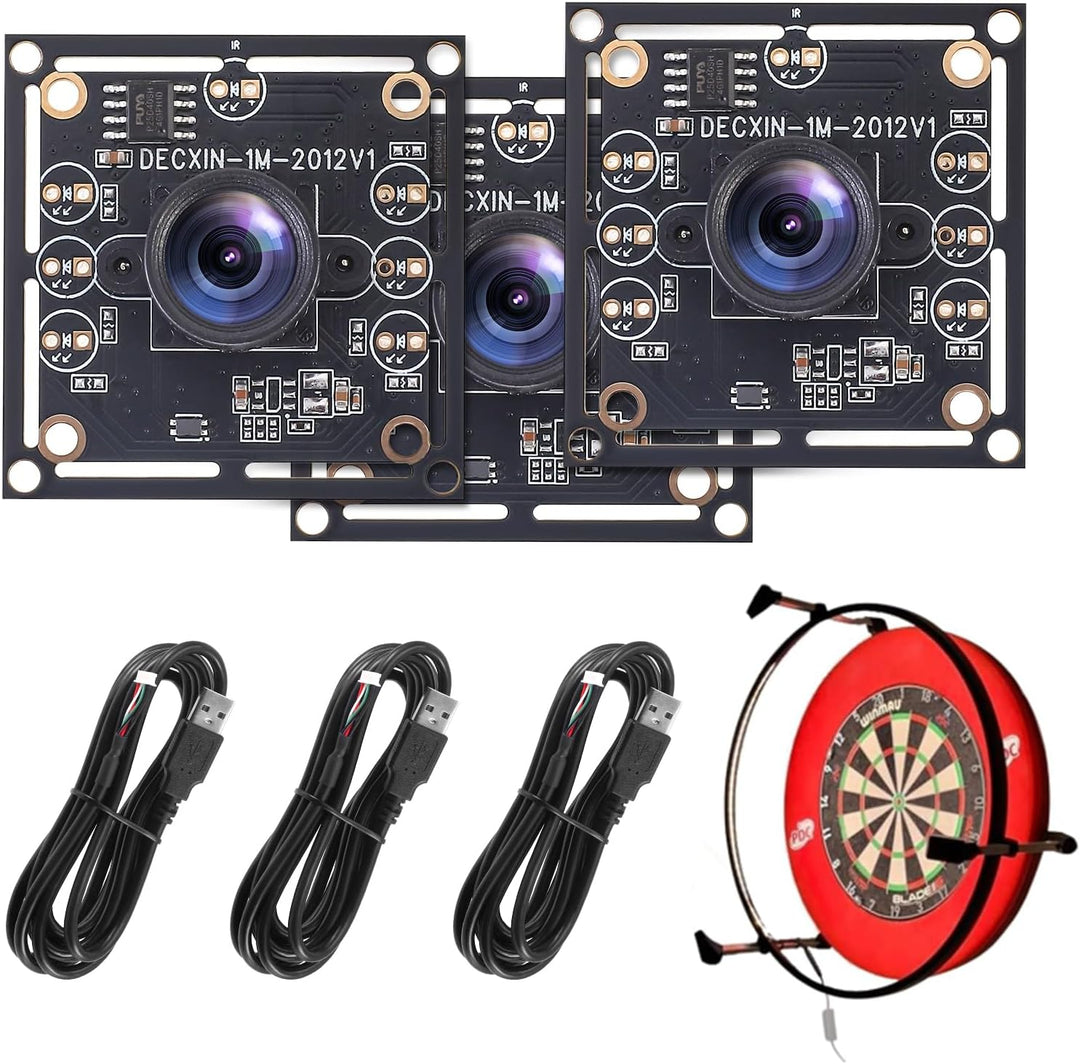 Ov9732 Kameramodul 100°,Autodarts Kamera System Ov9732,1280X720 30Fps,Mit 2 M Kabel,Kompatibel Mit A