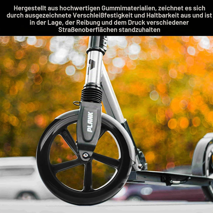 200mm Scooter Rollen: 2 Stück Scooter-Reifen Ersatzreifen ScooterRäder mit ABEC-9 Lager, City Scoote