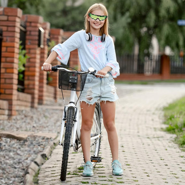 Nachtsichtbrille für Kinder, Nachtsichtbrille, Verstellbare Kinder LED-Nachtbrille, Schutzbrille mit