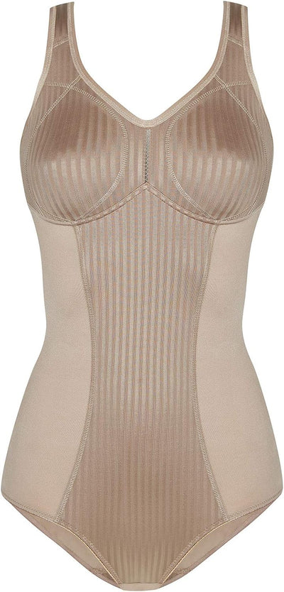 SUSA Body ohne Bügel Cremana / Body Shapewear Damen stark formend / Frauen Mieder / Softer Bodysuit