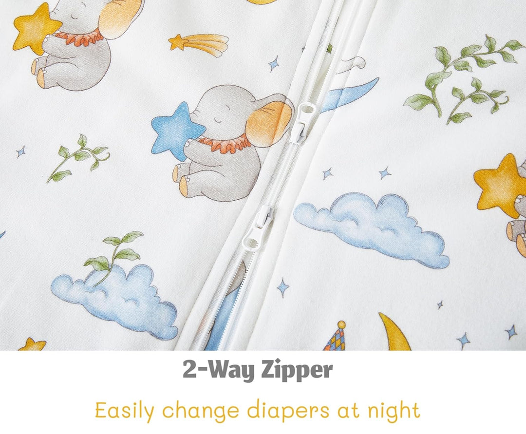 Chilsuessy Baby Winterschlafsack Schlafsack mit Füssen Warm Kinder Ganzjahres Winter Schlafsack Schl
