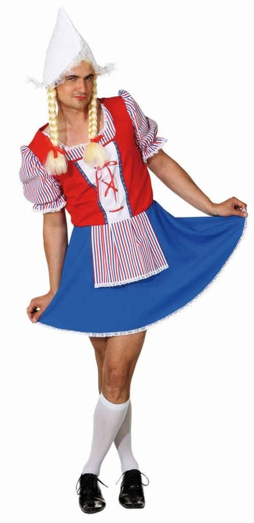 Kleid Holländerin für Herren - Männerballett, Erwachsenen-Grösse:50/52
