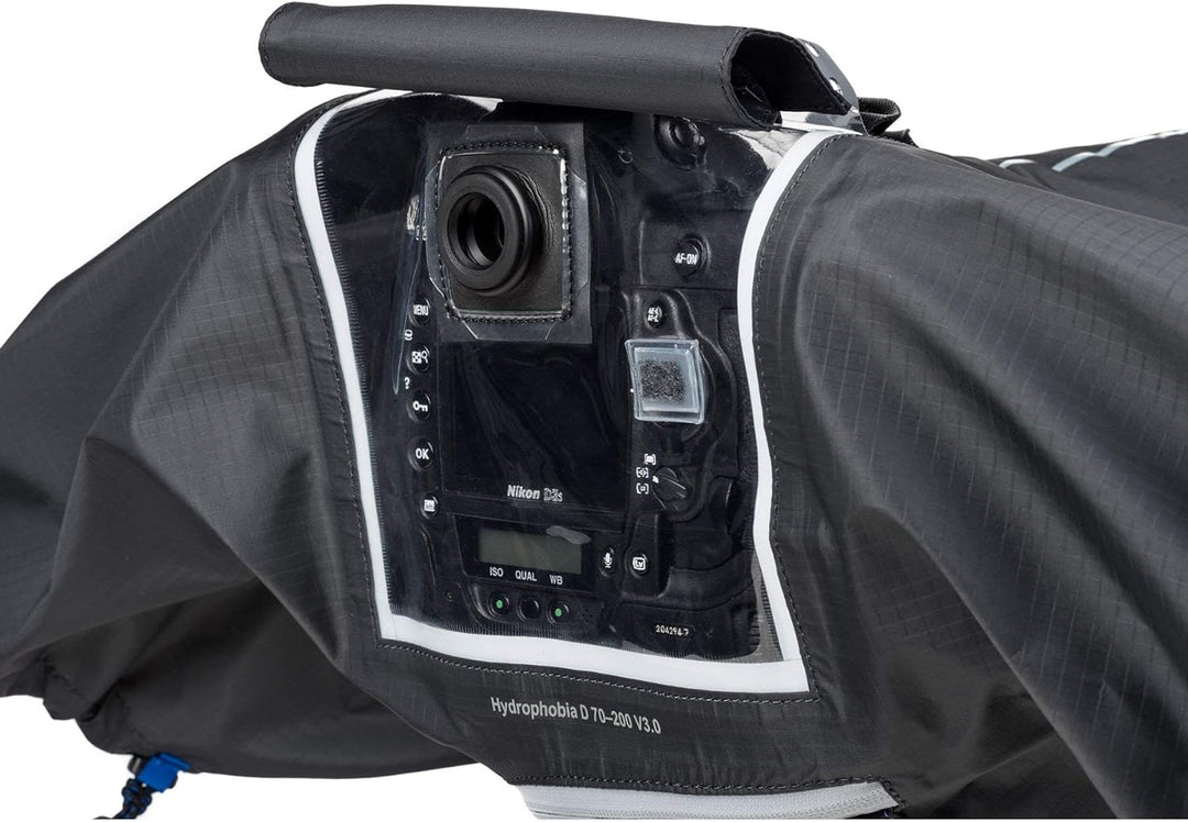 Think Tank 6296 Photo Hydrophobia D 70 200 V3 Regenschutz für DSLR Kameras mit 70 Objektiv, 200mm f/