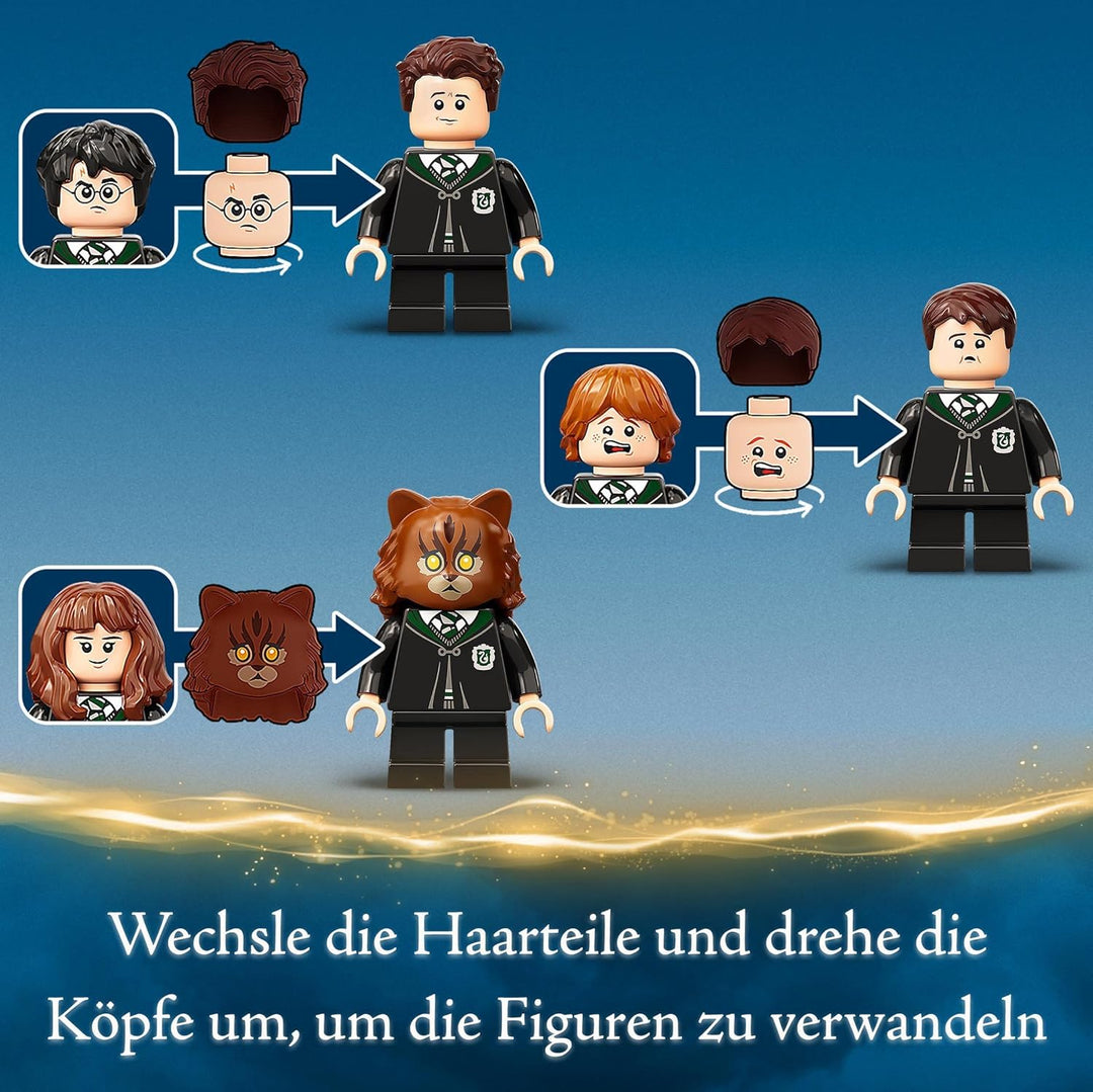 LEGO 76386 Harry Potter Hogwarts: Misslungener Vielsaft-Trank Set zum 20. Jubiläum mit Harry als gol