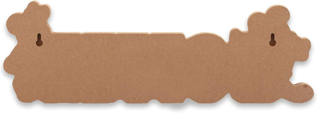 Open Road Brands Disney Mickey Mouse und Minnie Mouse Tischdekoration aus Kaffeeholz – entzückende D