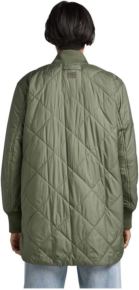 G-STAR Damen Padded Bomber Collar Jacke Jackets, Grün (Lt Hunter D22045-b958-8165)