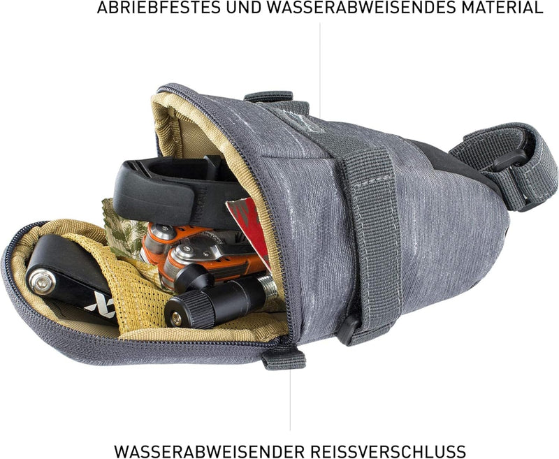 EVOC SEAT BAG TOUR, Satteltasche (wasserabweisendes und abriebfestes Material, wasserabweisender Rei