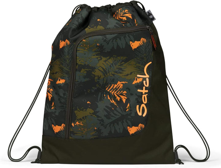 Satch Match Schulrucksack Set 3tlg. inkl. Schlamperbox u. Sportbeutel Jurassic Jungle, Jurassic Jung